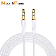 1PC AUX 3.5 Car Cable Audio Cable 3.5mm Speaker Line aux Male Cables for Male Jack Auto car cable for Phone Radio Earphone Beats 2024 - buy cheap