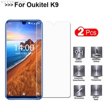 2 шт закаленное стекло для Oukitel K9 стекло протектор 9H ультра-тонкий мобильный телефон ЖК-пленка для Oukitel K9 7,12 "экран протектор 2024 - купить недорого