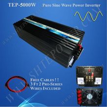 Free shipping one year warranty 5000w 48v dc ac inverter, pure sine wave power inverter 2024 - buy cheap
