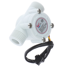 Interruptor de Sensor de flujo de agua de 1/2 pulgadas, medidor de flujo de agua, contador de Sensor, Control de efecto, medidor de flujo de 1-30L/min para Arduino 2024 - compra barato