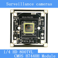 HD Color CMOS 800TVL camera module surveillance cameras H7440H PCB Board PAL / NTSC Optional 2024 - buy cheap