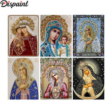 Dispaint Square/Round Drill 5D DIY Diamond Painting "Religious figure scenery" Embroidery Cross Stitch Full Rhinestone Decor 2024 - buy cheap