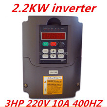 2.2KW 220V Frequency Inverter 400HZ VFD VARIABLE FREQUENCY Drive NEW HY brand 2024 - buy cheap