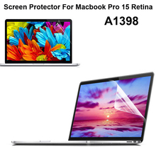 Protetor de tela transparente de 15 polegadas para macbook pro 15.4, retina a1398, macbookpro retina, película protetora de 15 polegadas, capa de proteção 2024 - compre barato