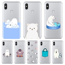 Soft Phone Case Silicone For Xiaomi Redmi S2 6A 5 Plus 4A Bear Cute Back Cover For Pocophone F1 Redmi Note 6 Pro 5A Prime 5 4 4X 2024 - buy cheap