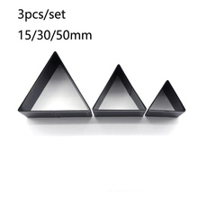 3pcs/set Rule Die Cut Steel Punch Rule Cut Triangle Cutting Mold Wood Dies Cutter Punch Tool for Leather Crafts Dia 10-100mm 2024 - buy cheap