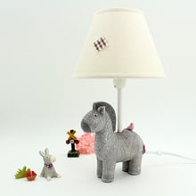 Led Modern Horse Warm Table Lamp Bedroom Bedside Lamp Cartoon Kids Room Desk Lights Princess Lamps Lamparas De Mesa 2024 - buy cheap