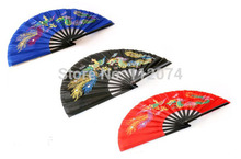 Professional Magic Bamboo Fan (Red/Blue/Black Color Available) Magic Tricks Magician Accessories Stage Gimmick Props Comedy 2024 - buy cheap