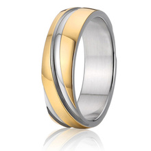 Уникальные мужские кольца, модные ювелирные изделия из титановой стали для мужчин, кольца на палец, кольца на годовщину, свадьбу, парные кольца для женщин 2024 - купить недорого