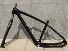 2015 (FR-219) Full Carbon UD Glossy Mountain Bike MTB 29ER Bicycle BB30 Frame + Fork 2024 - buy cheap