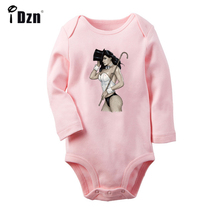 Zatanna-body infantil com design mágico, roupas para bebês recém nascidos, meninos e meninas, estampado, 100% algodão 2024 - compre barato