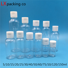 20 pcs 50 100 ml Transparent clear Plastic Olive Oil Empty Bottles Water shampoo Container Liquid With Holed Bank Free Shipping 2024 - buy cheap