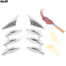 Chrome Front Fender Fork Tower Accents Set fit for Honda Gold Wing GL1800 2001 2002 2003 2004 2005 2006 2007 2009 2010 2011 2024 - buy cheap