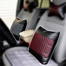 High-grade Car Lumbar support car seat back pillow Car cushion back support lumbar pillow pad back cushion Free Shipping 2024 - buy cheap