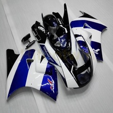 Cubierta de motocicleta personalizada, carenado de plástico ABS + regalos + azul blanco M2, para RGV250 VJ22 1991 1992 1993 1994 1995 2024 - compra barato