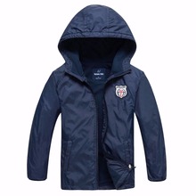 Brand Spring Windproof Waterproof Fleece Baby Boys Jackets Children Outerwear Child Coat Kids Outfits For 3-14 Years old 2024 - buy cheap