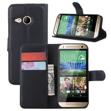 For HTC one mini 2 (M8 mini) case,New 2015 fashion luxury flip leather wallet stand phone case cover cell For HTC one mini 2 2024 - buy cheap