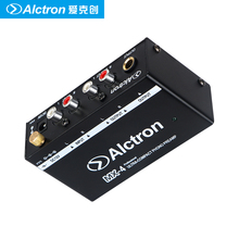 Alctron MX-4 ультра-компактный Phono Preamp Профессиональный линейный усилитель для снижения уровня шума Виниловый проигрыватель для записи мини-преампер 2024 - купить недорого