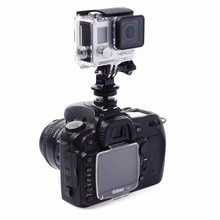 Адаптер для крепления вспышки Горячий башмак для камеры GoPro HERO SJCAM Xiaomi YI 2024 - купить недорого