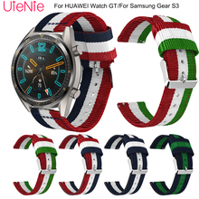 Correa de 22mm para reloj inteligente Samsung Gear S3, Galaxy de 46mm, Frontier, pulsera clásica para HUAWEI GT, accesorios de pulsera 2024 - compra barato