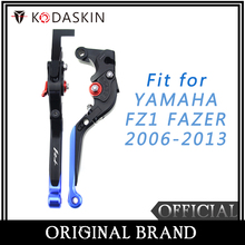 KODASKIN-palancas de embrague de freno extensibles plegables, aptas para YAMAHA FZ1 FAZER 2006-2013 2024 - compra barato