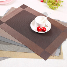 4 pçs/lote Moda Boutique Restaurante Simples PVC Placemat Esteira de Tabela Placemat Casa para Placa Coasters Mat Mesa de Jantar Tigela Pote 2024 - compre barato