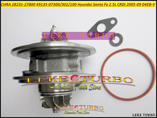 Turbo Cartridge CHRA Core TF035 28231-27800 49135-07301 49135-07302 Turbocharger  For HYUNDAI Santa Fe CRDi 05- D4EB D4EB-V 2.2L 2024 - buy cheap