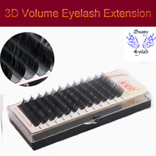 All Sizes 12 Lines/Tray 3D Eye Lashes Natural Long Eyelash Soft Individual Eyelashes Extensions Makeup Lashes with Free shipping 2024 - buy cheap