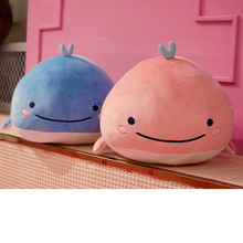 1pc 25/40cm Cute Dolphin Plush Toys Soft Stuffed Cartoon Animal Whale Pillow Sofa Decoration Dolls Girls Kids Birthday Gifts 2024 - buy cheap