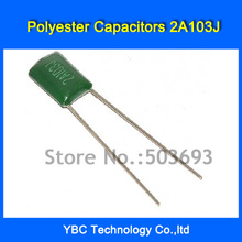 500pcs/lot Polyester Film Capacitor 2A103J 100V 0.01UF 10NF 2024 - buy cheap