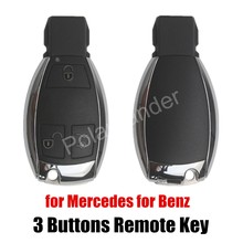 Llave remota inteligente para Mercedes Benz, 3 botones, después del año 2000, funciona sin llave para Sistema Inteligente 2024 - compra barato