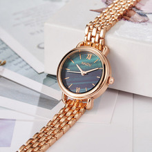 Silver&Rose Gold Rainbow Marble Dial Quartz Women Watch Simple Design Ladies Small Bracelet Female Watch Wristwatch Clock Women 2024 - buy cheap