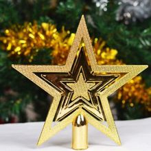 Christmas Tree Top Sparkle Stars Hang Xmas Decoration Ornament Treetop Topper Christmas supplies Christmas tree Decor 2024 - buy cheap