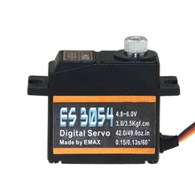 EMAX Digital Metal Servo ES3003 ES3004 ES3053 ES3054 17g металлическая Шестерня для FPV радиоуправляемого фотоаппарата 2024 - купить недорого