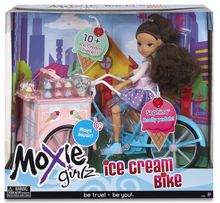 Hsb-toys MGA MOXIE GIRLZ Friends Doll 26cm Ice Cream Bike paly music with Sophina really pedals stackable ice cream cones 2024 - купить недорого