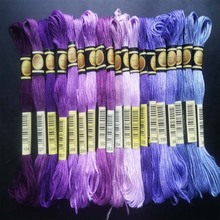 cxc threads DMC 819-892 Embroidery Floss Embroidery Threads 10PCS/lot 8M Cross-stitch kit Cross stitch Floss Kits 11.12 2024 - buy cheap