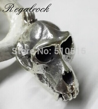 Regalrock-collar de cranios góticos, joyería 3D de dinosaurio, Calavera, colgante de moda, Charm Punk 2024 - compra barato