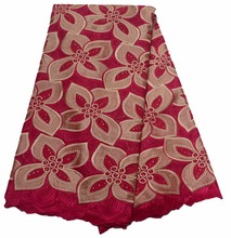 Popular African Swiss Voile Lace In Switzerland  African Dry Cotton Swiss Voile Lace Fabric For Party Dress  P468-6 2024 - buy cheap