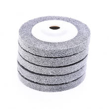 Nylon Grinding Disc 7P 180# Flap Wheel For Metal Finish Wood Polishing On Angle Grinder 100*12*16mm 2024 - buy cheap