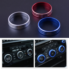 CITALL 3pcs A/C Heater Climate Control Switch Buttons Knobs Cover Trim Ring Fit For Mitsubishi Lancer Outlander 2024 - buy cheap