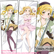 Cute Japan Anime Pillowcase Puella Magi Madoka Magica Tomoe Mami Pillow Case   decorative Hugging Body Bedding 2024 - buy cheap