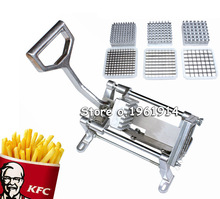 Máquina de cortar patatas fritas de acero inoxidable, utensilios para patatas fritas 2024 - compra barato