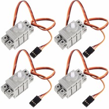 4Pcs 270 Degree Programmable Gray Geek Servo for LEGOeds for micro:bit Robotbit Smart Car Makecode for Kids Education MB0002 2024 - buy cheap