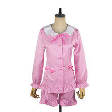 Розовый Пижамный костюм для косплея, Костюм учительницы Изуми сагири (топ + штаны) 2024 - купить недорого