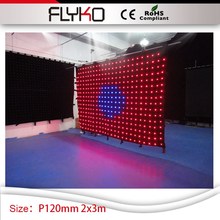 world best selling products P120mm starlight backdrop curtain vision stage backdrop led curtain 2x3m 2024 - buy cheap