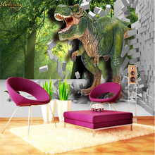 beibehang papel de parede Custom Photo Wallpaper Mural 3D Child Dinosaur Ancient Animal TV Wall Background Wall paper 2024 - buy cheap