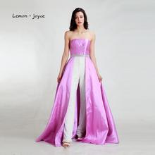 Limão joyce vestidos de noite elegantes, novo estilo, macacão sexy, frente única, vestidos de festa simples, vestido de baile, tamanho grande, 2020 2024 - compre barato
