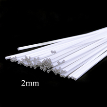 2mm ABS plastic white Square tube pipe for architecture model making 2024 - buy cheap