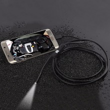 Cámara endoscópica de inspección con USB, boroscopio impermeable con lente de 3/3, 5/5m, 6 LED, 7mm, tubo de serpiente, IP67, para Android y PC 2024 - compra barato