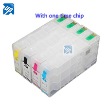 Cartucho de tinta recarregável para impressora epson com chip único, 4 unidades, t7921 t7922 t7923 t7924 2024 - compre barato